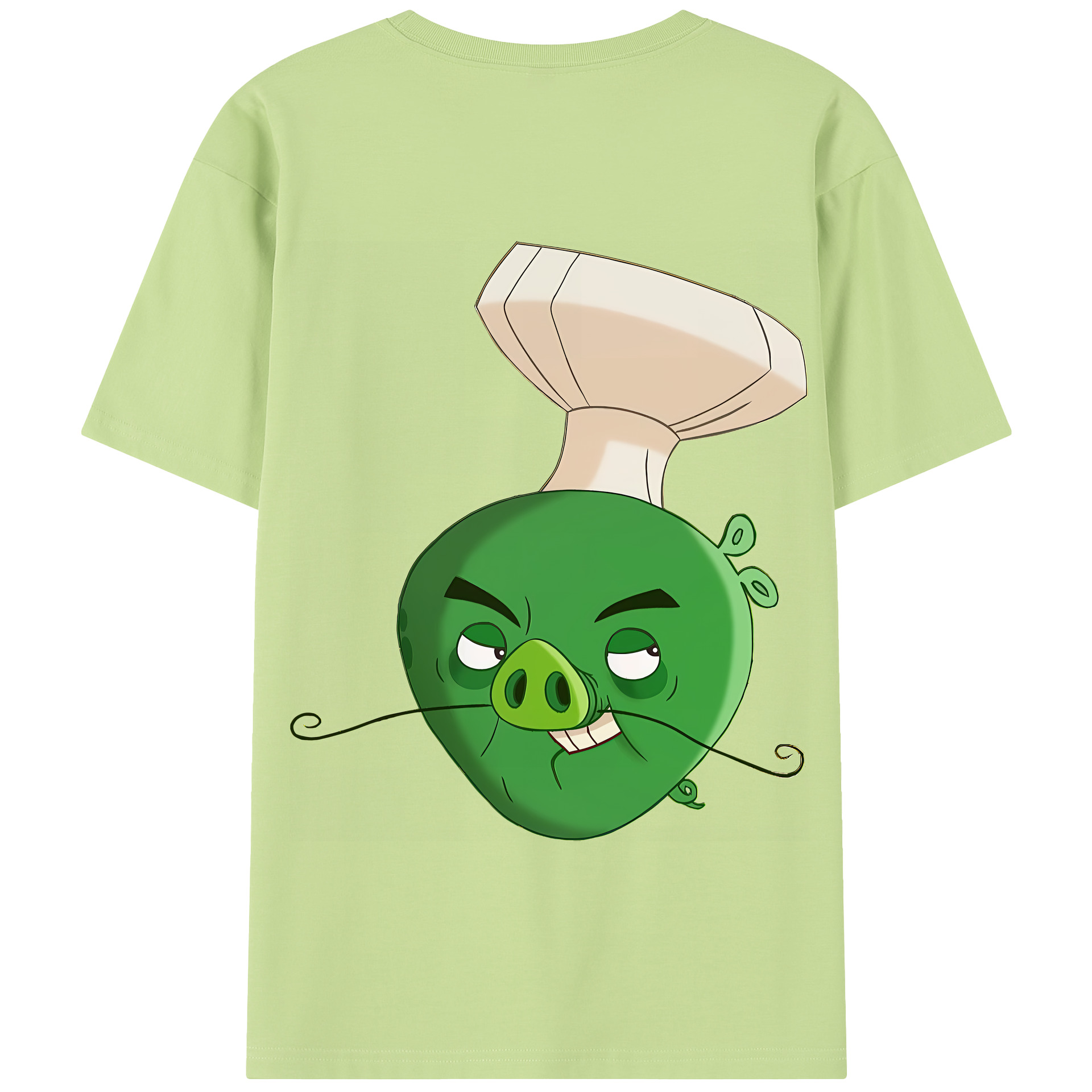（画像用） Angry Birds アングリーバード 綿100％半袖Tシャツ（背面プリント）